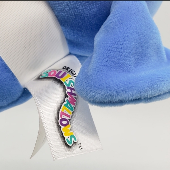 7/8" Squishmallow Priscilla the blue Peacock bird plush Kellytoy Stuffed Animal - Picture 3 of 4